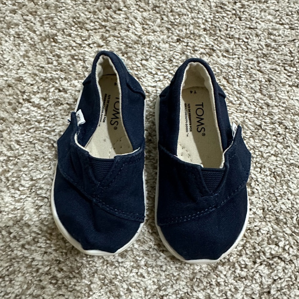 TOMS Boys Toddlers/Baby Canvas Slip On Shoes